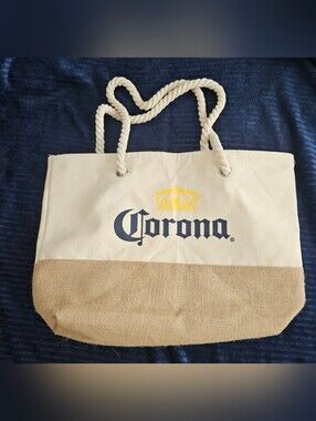NWOT Corona  Tote Bag - Cream & Natural